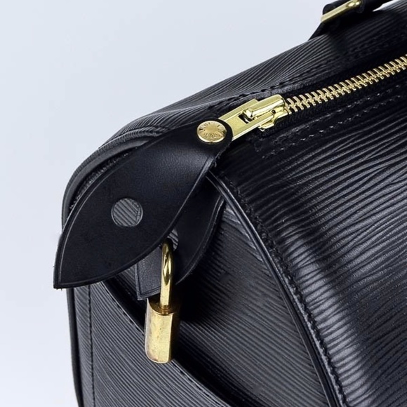 Louis Vuitton Epi Speedy 25 Noir - Picture 7 of 11